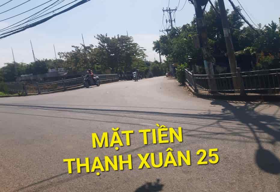 Bán nhà 3 tầng nhỉnh 4 tỷ mặt tiền Thạnh Xuân Quận 12 TPHCM