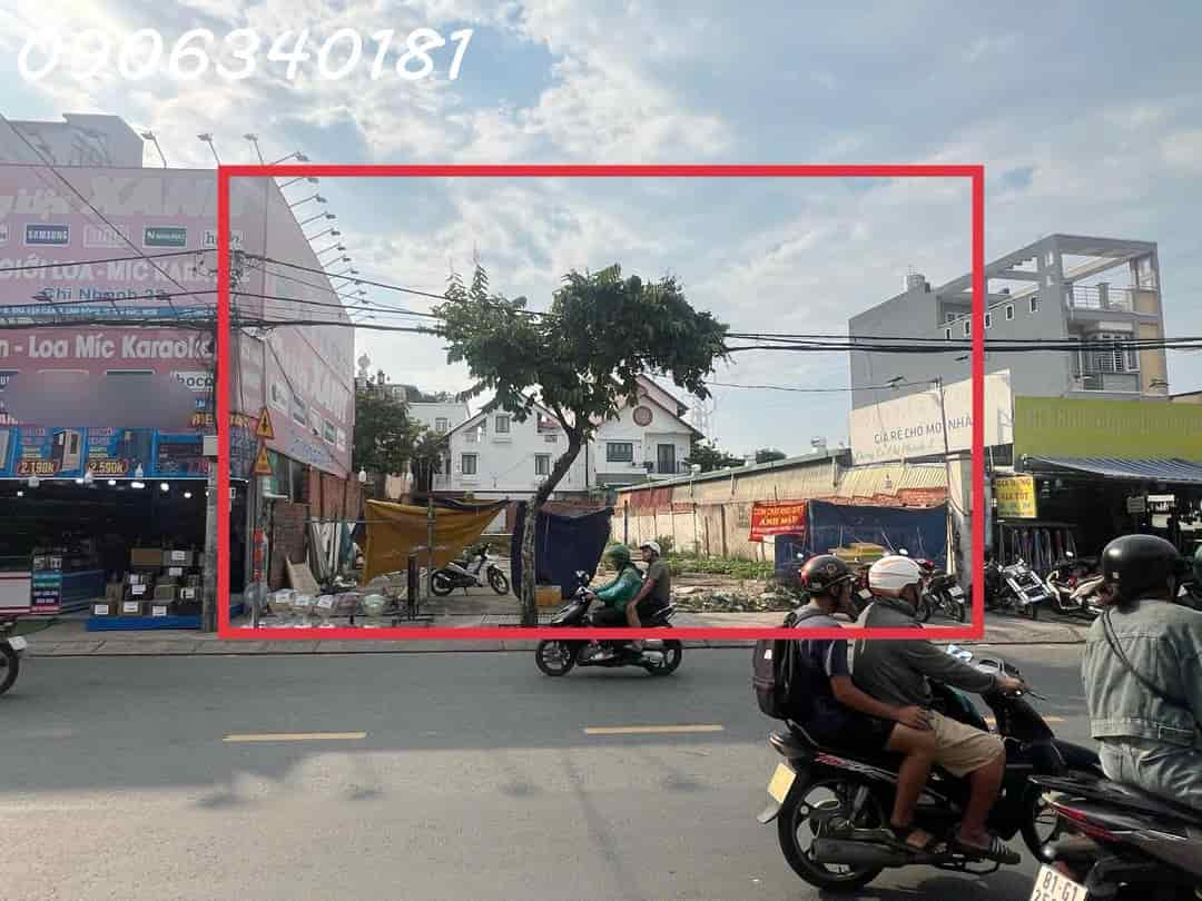 Bán đất mt Nơ Trang Long, p.14, Bình Thạnh, 10 x 22,5, cn: 218m2, hđt 60tr, giá 49tỷ