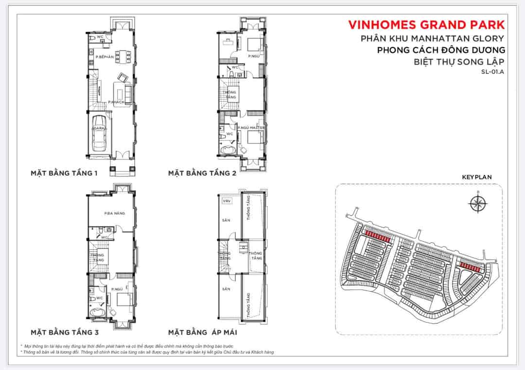 Bán biệt thự song lập M2 39 Vinhomes Grand Park, quận 9, TpHCM