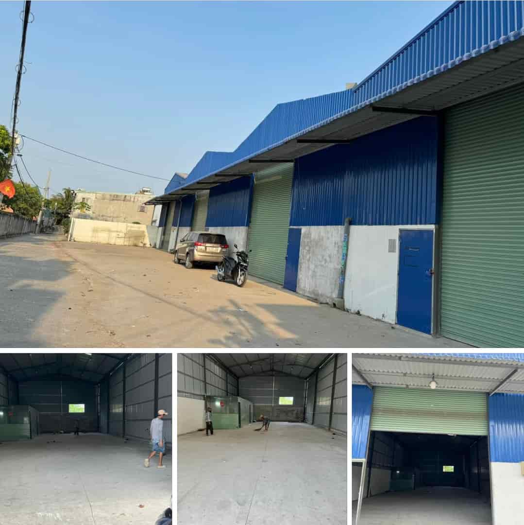 Cho thuê kho, nhà xưởng 500/1000/1500/2000m2 quận 12