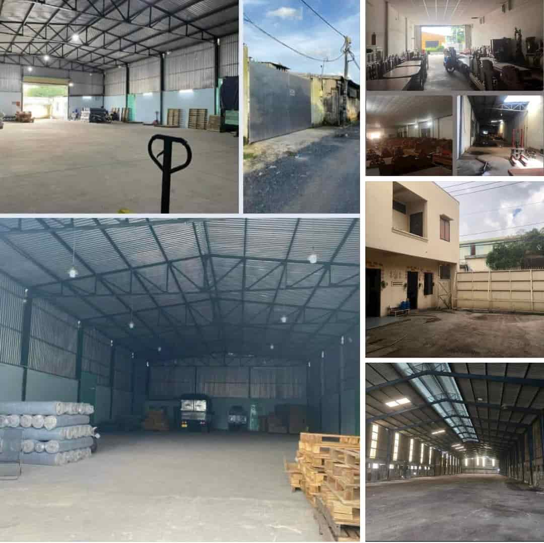 Kho, nhà xưởng 700, 1200, 2000m2 gần Ql1A, ngã tư Bà Điểm