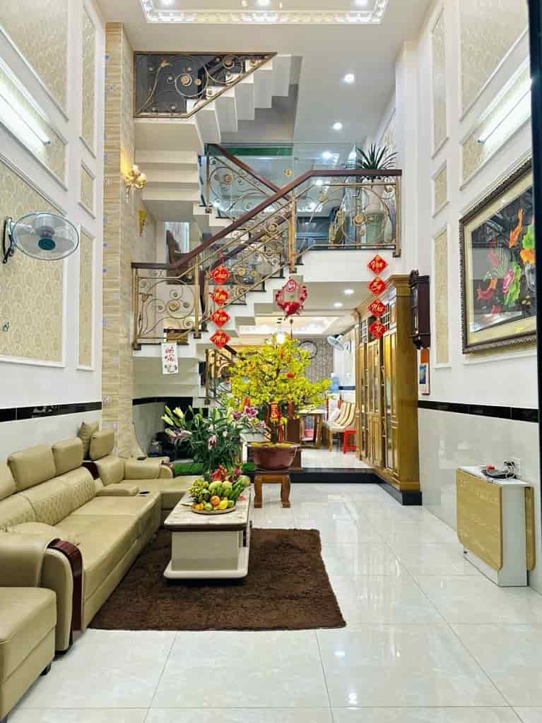 Nhà phố 5 tầng đẹp hẻm 331 Phan Huy Ích 68m2 gần Emart tặng nội thất ở ngay nhỉnh 7 tỷ
