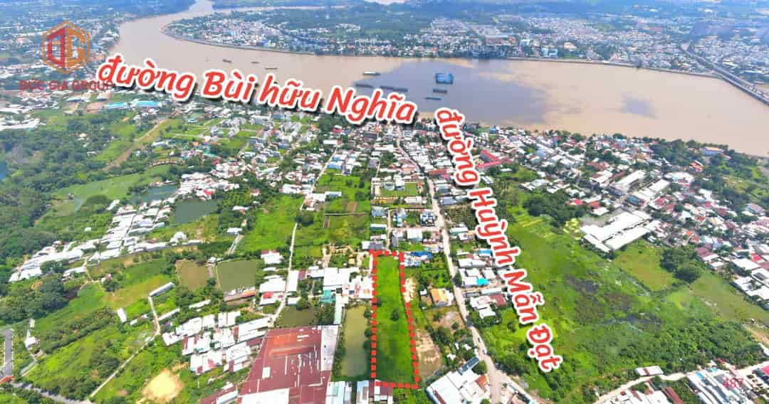 Bán lô đất vị trí 2 Huỳnh Mẫn Đạt, Hóa An, Biên Hòa, Đồng Nai, 6300m2, giá 23 tỷ