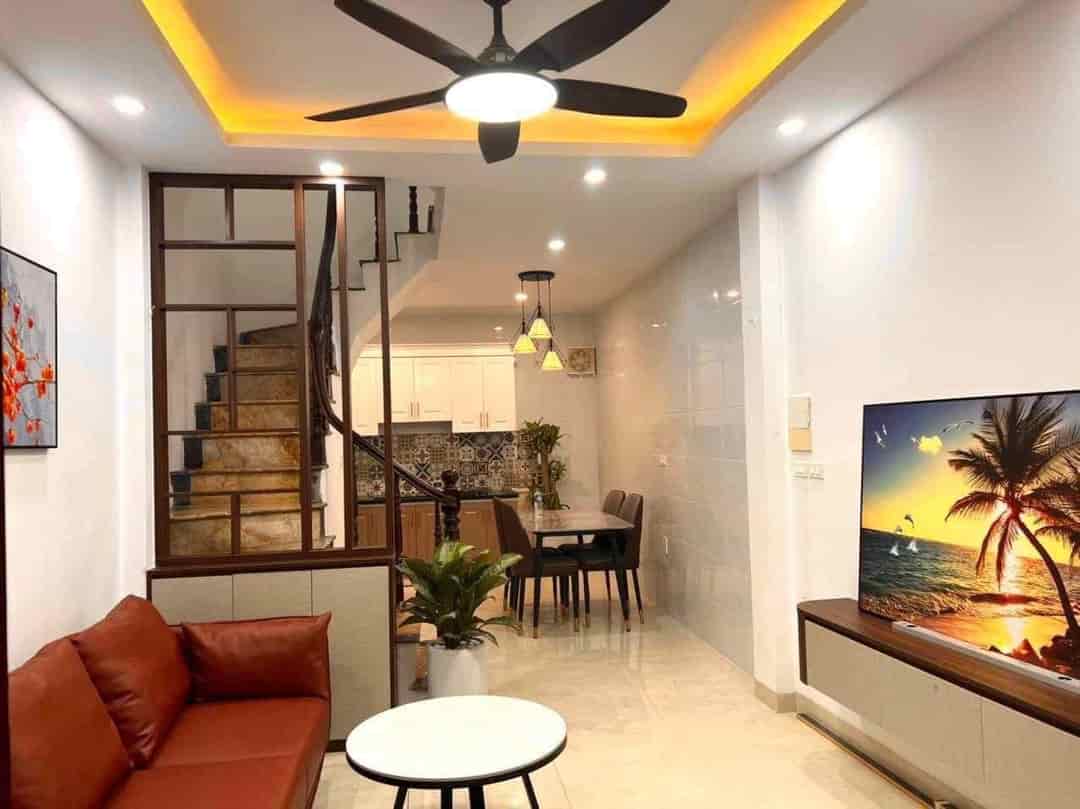 Cho thuê nhà ngõ 70 phố Mai Động, 4 tầng, 30m2, 3 ngủ, 3 wc, giá 11.5 triệu có TL