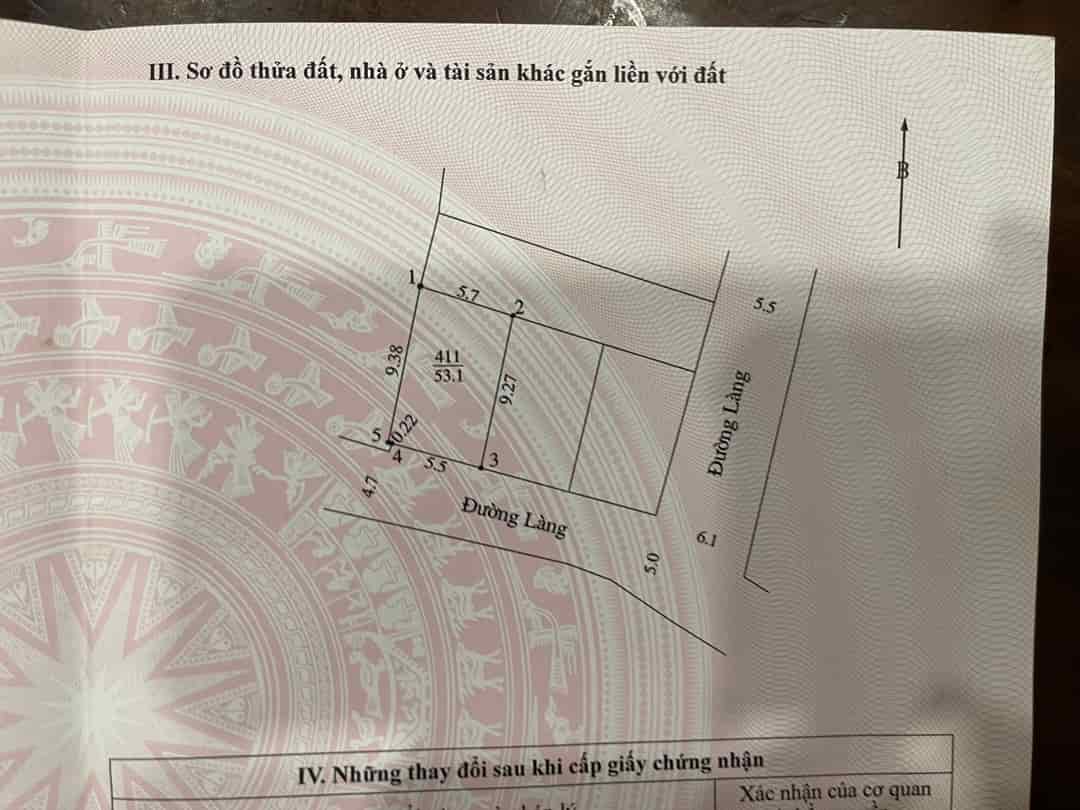 53,1 Khê Than, Xã Phú Nghĩa ngay sát QL6, tiềm năng cao tăng giá nhanh