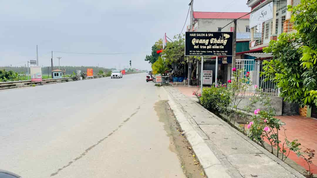 Cần bán 100m đất mặt đường tỉnh 385, trung tâm xã Lương Tài, Văn Lâm, kinh doanh buôn bán tốt