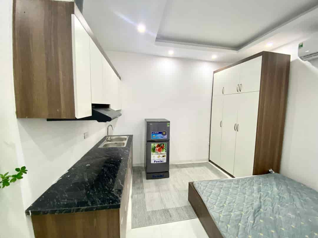 Cho thuê ccmn ngõ 461 Minh Khai Hoàng Mai 25m2 studio full nội thất thang máy hệ thống PCCC