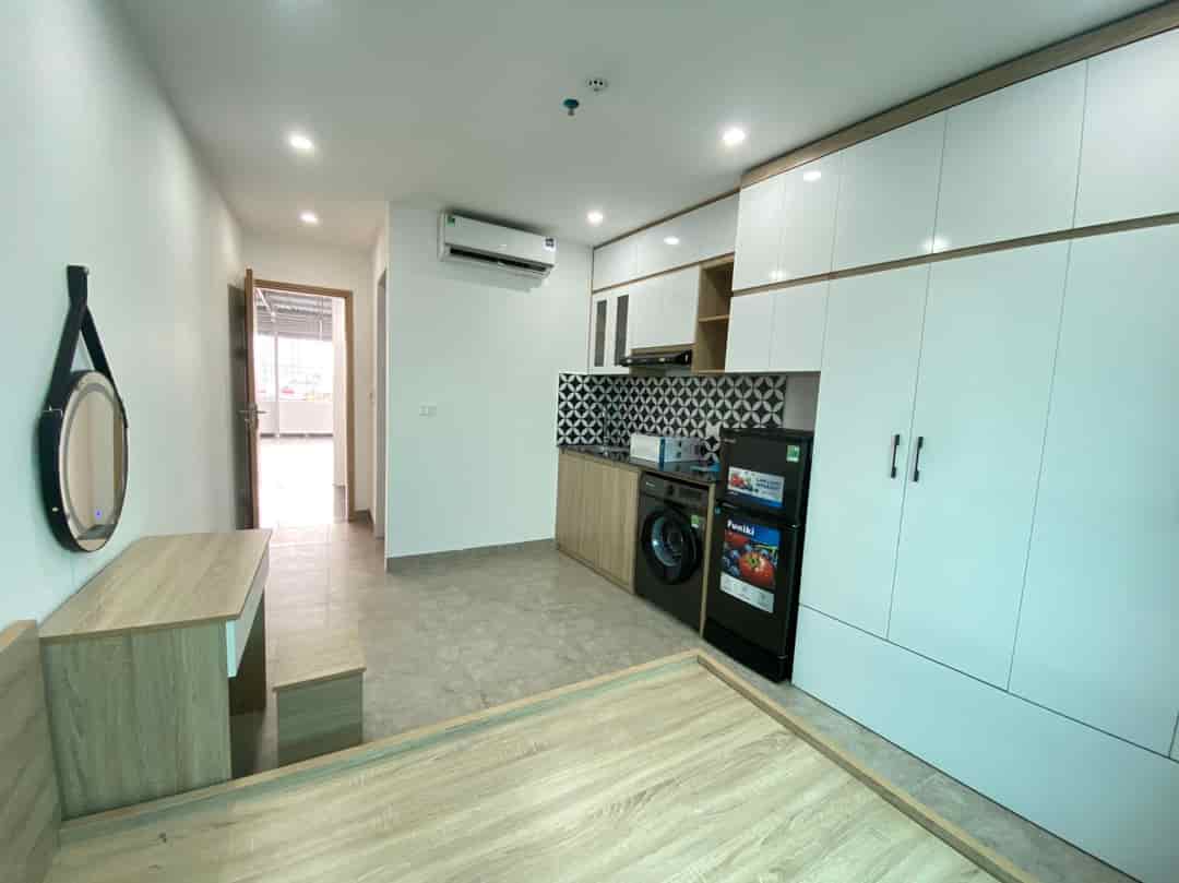 Cho thuê ccmn 205 Xuân Đỉnh Bắc Từ Liêm 25m2 studio full nội thất thang máy ban công giặt riêng