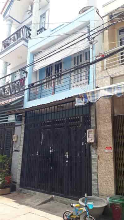 Bán nhà đường số 4 Gò Xoài Bình Tân 4x18m, đúc trệt lửng 1 lầu, 2 mặt hẻm trước sau đều 6m thông gần chợ