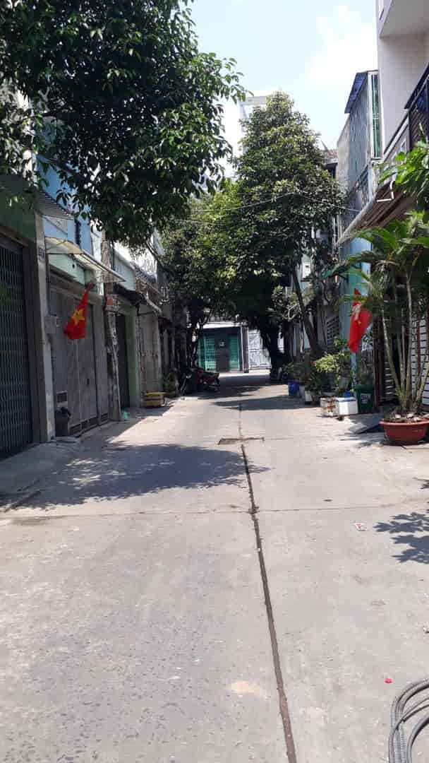 Bán nhà đường số 4 Gò Xoài Bình Tân 4x18m, đúc trệt lửng 1 lầu, 2 mặt hẻm trước sau đều 6m thông gần chợ