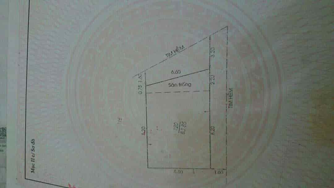 Bán nhà 66m2 Lê Thúc Hoạch ngang 6m hẻm xe hơi thông gần chợ vải Phú Thọ Hòa.