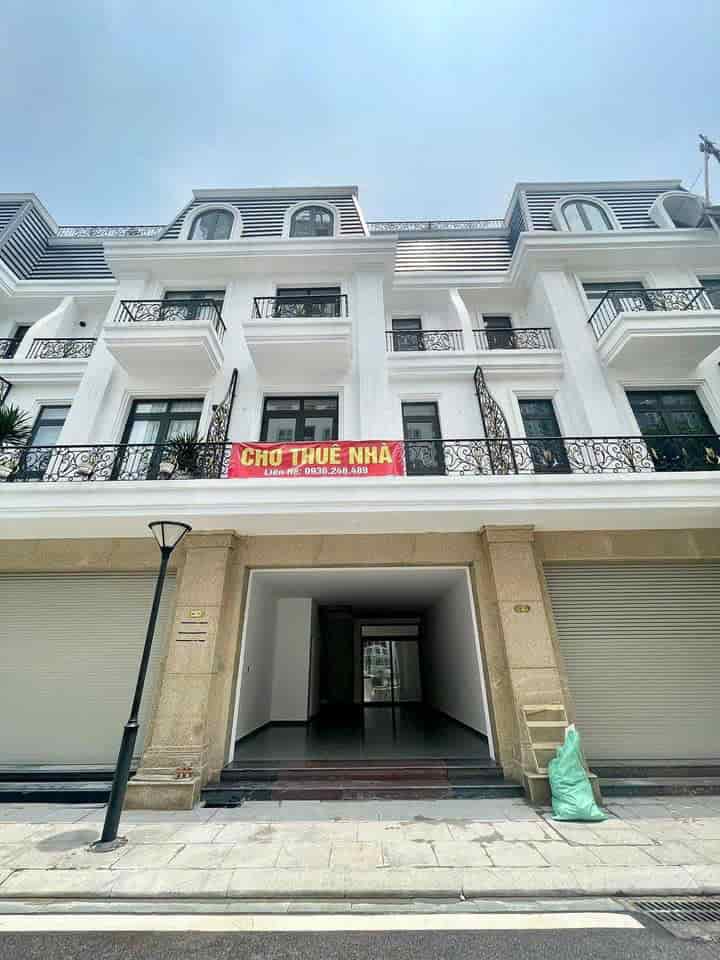 Cho thuê căn shophouse khu Hoàng Huy Nguyễn Tất Tố cạnh tòa chung cư HH Commerce Hải Phòng