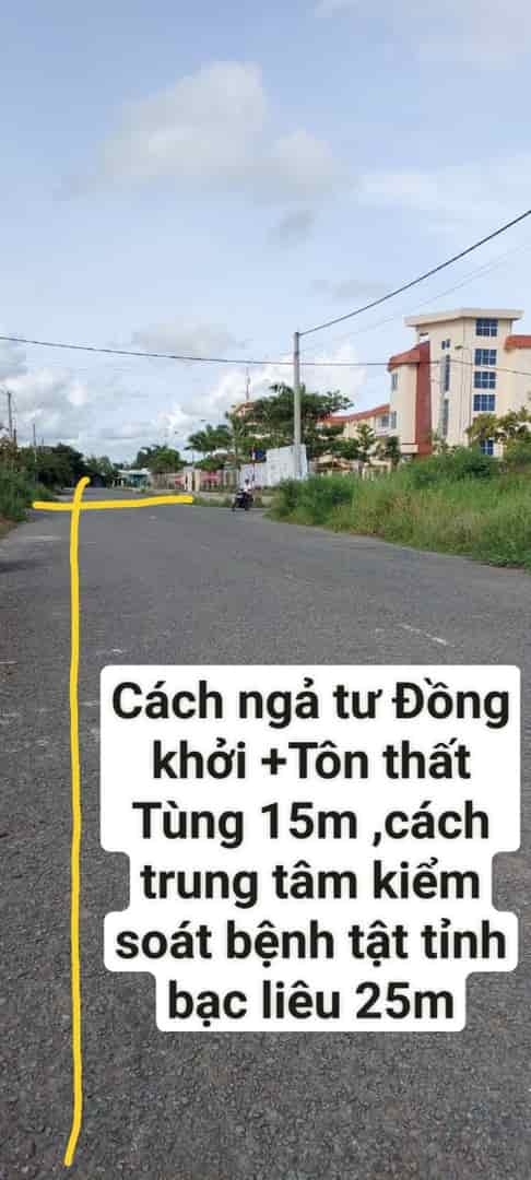 Chính chủ cần bán, 3 nền liền kề (275-276-277), hướng đông nam tại phường 5, Tp Bạc Liêu