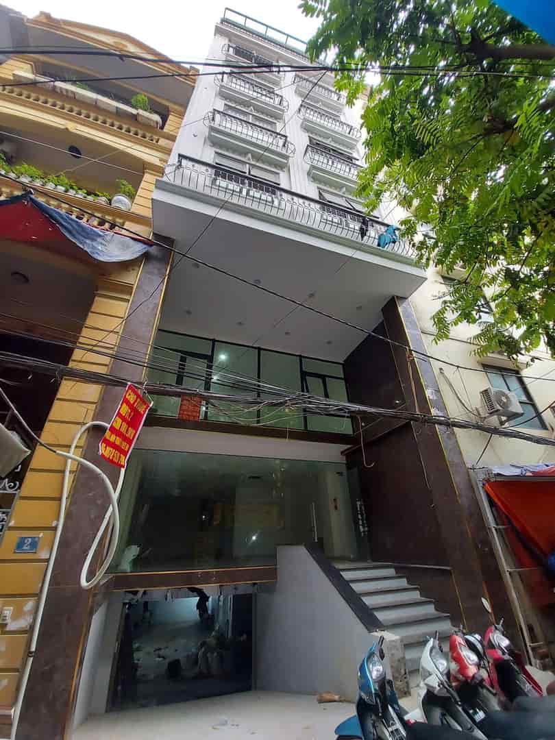 Kinh doanh phố Hào Nam 55m2, 6T thang máy có hầm, MT 6.8m đẹp long lanh hiếm