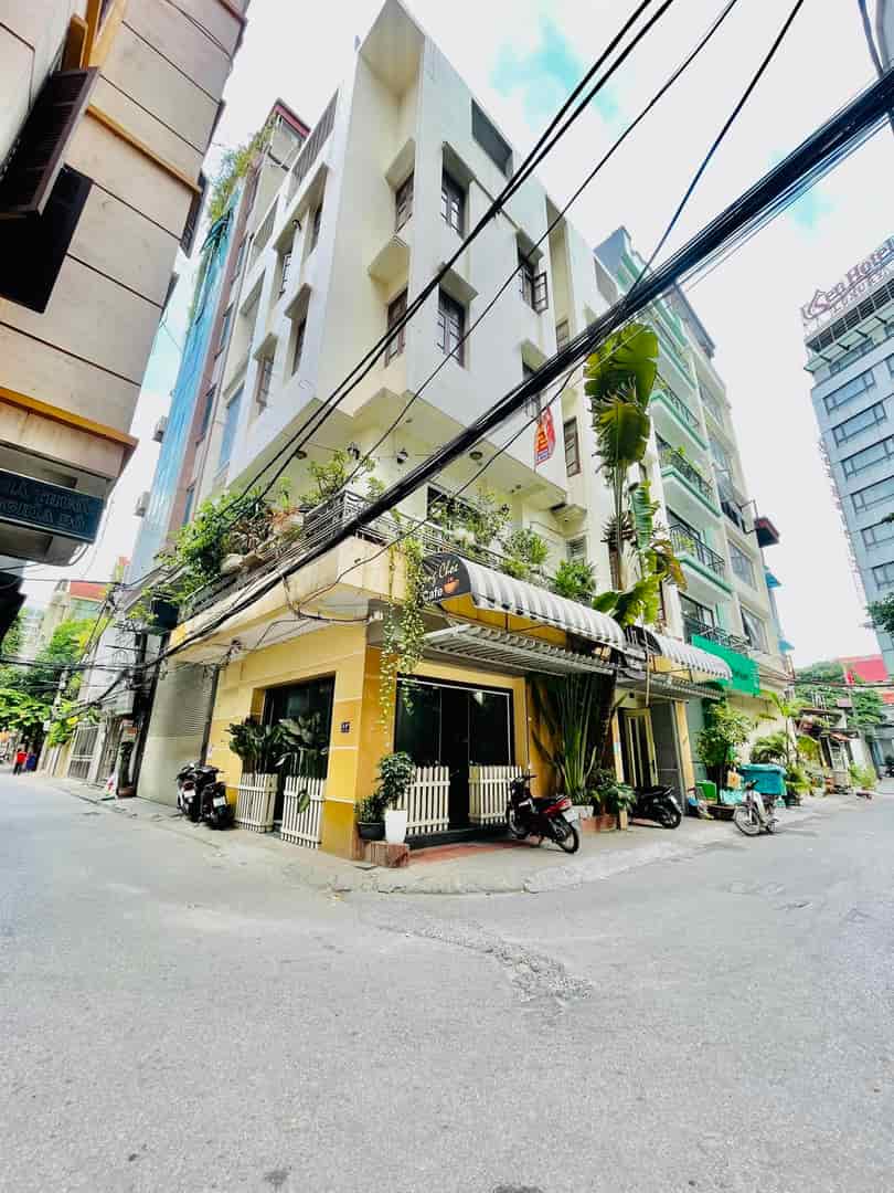Bán nhà phố Huỳnh Thúc Kháng 24 tỷ 100m2, 8T, MT 7.2m vỉa hè ô tô lô góc kinh doanh