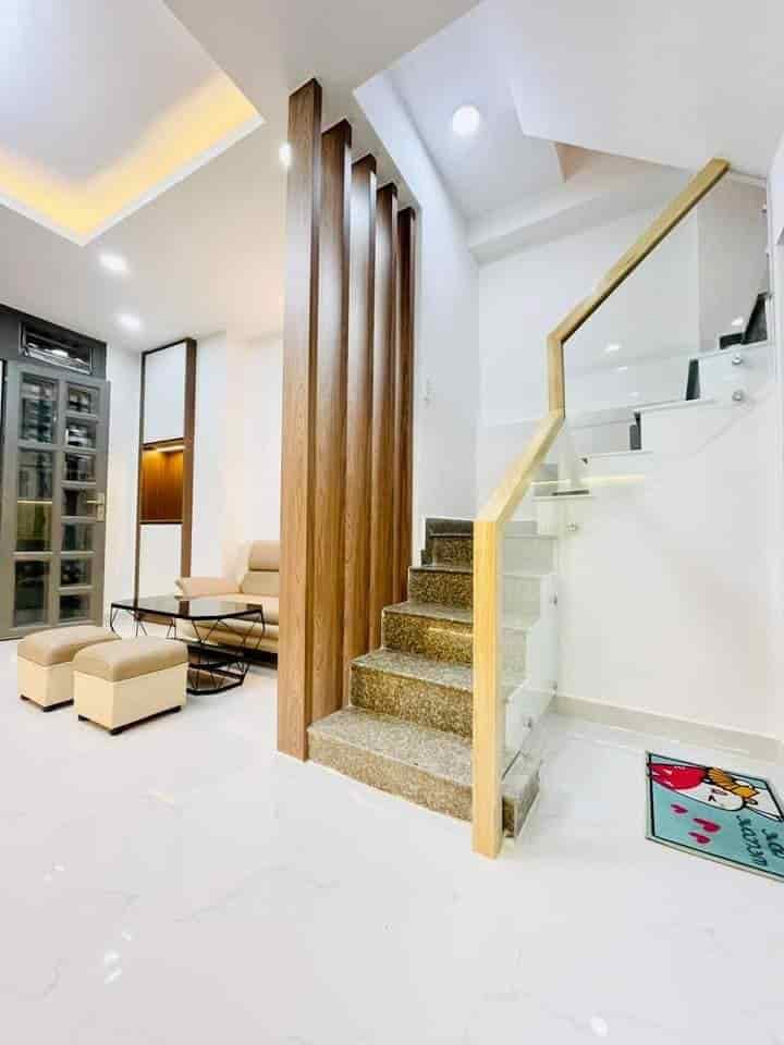 31m2, 4 tầng, 4.3x7m, Nguyễn Văn Đậu, ba gác sát xe tải, 5.2 tỷ thương lượng