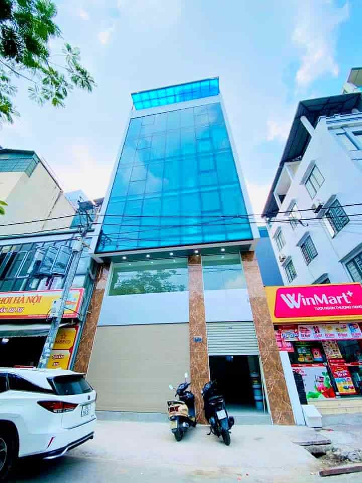 Bán tòa nhà văn phòng 8 tầng dt 66m2, 8 tầng, mt 7.3m cầu thang máy phố vip Phạm Ngọc Thạch quận Đống Đa