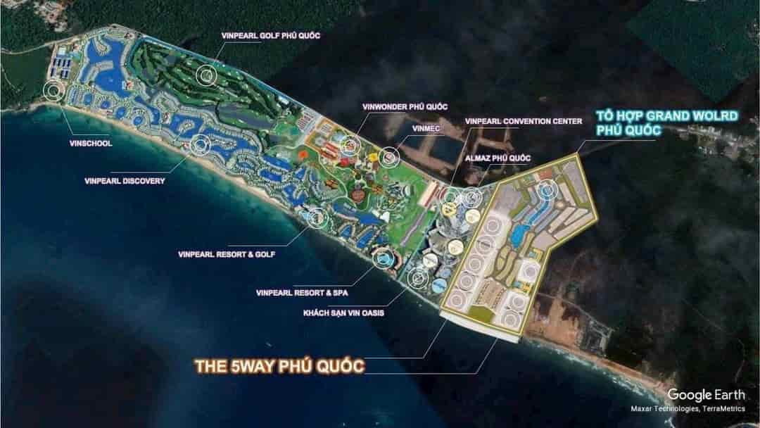 The 5Way Phú Quốc chỉ từ 1,5 tỷ, bàn giao full nội thất