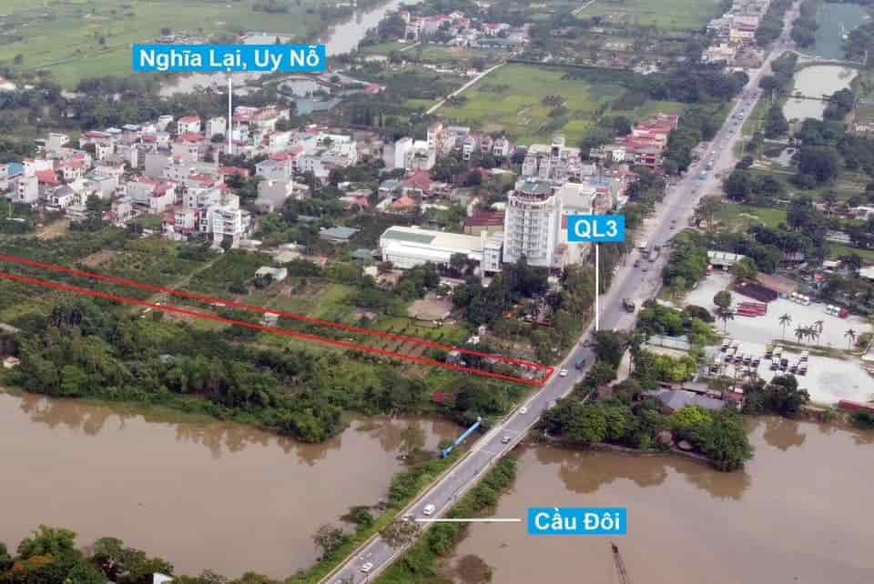 Bán đất Nghĩa Lại, xã Uy Nỗ, huyện Đông Anh Hà Nôi, diện tích 285m2