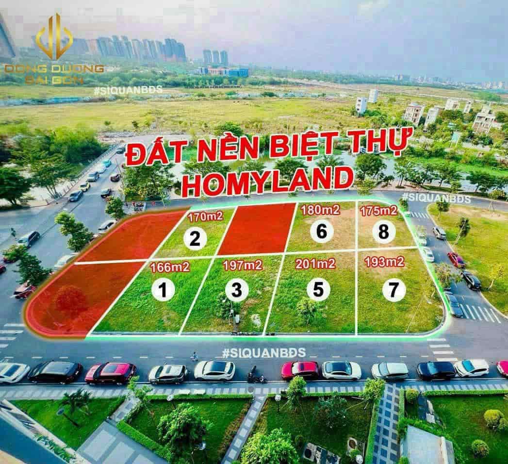 Đất nền biệt thự Homyland Riverside quận 2