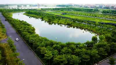 Lô góc biệt thự view hồ điều hòa, dự án Vườn Hồng, Từ Sơn Garden
