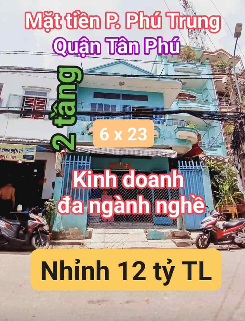 Nhà mặt tiền đường Hoàng Xuân Nhị, Tân Phú, 139m2, hơn 12 tỷ