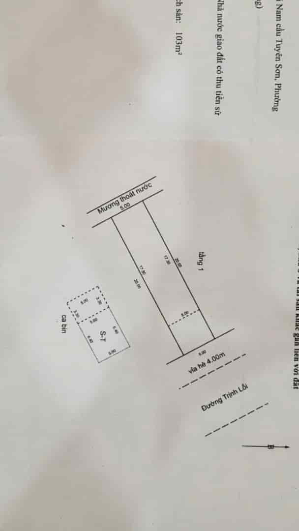 Bán nhà 2 tầng mới toanh Nam Việt Á đường Trịnh Lỗi, 100m2, 5.9 tỷ thương lượng