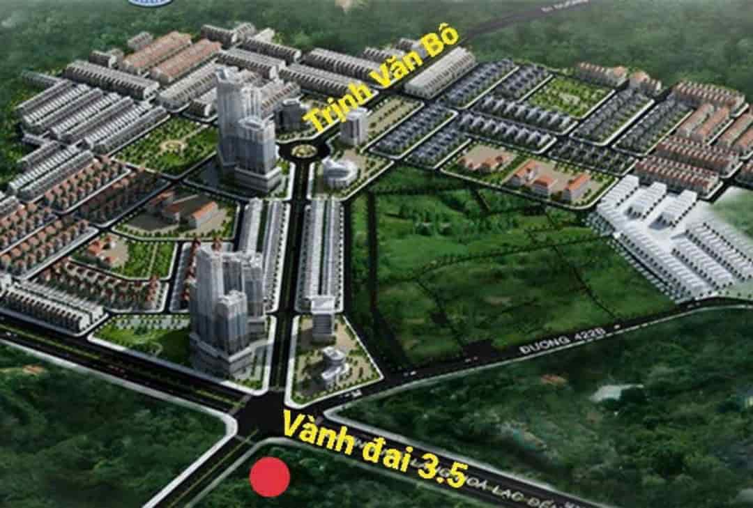 Bán đất dịch vụ Vân Canh khu 1.77ha, 48m2 mặt đường 12m cả vỉa hè view công viên cây xanh