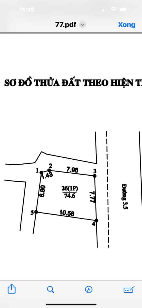 Bán đất thổ cư Di Trạch mặt đường vành đai 3.5, 75m2 lô góc 3 mặt thoáng kinh doanh mạnh.