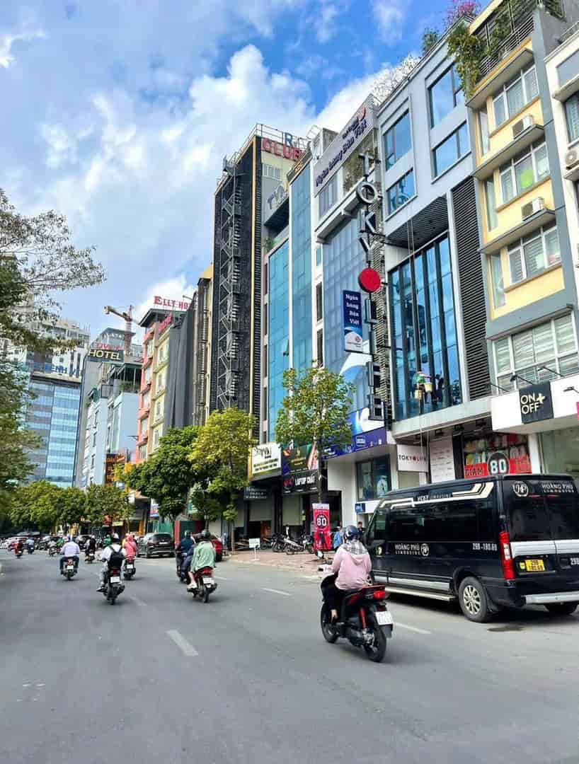 Toà building 180m, 8 tầng thang máy, mặt phố trung tâm quận Hoàng Mai, 33.5 tỷ