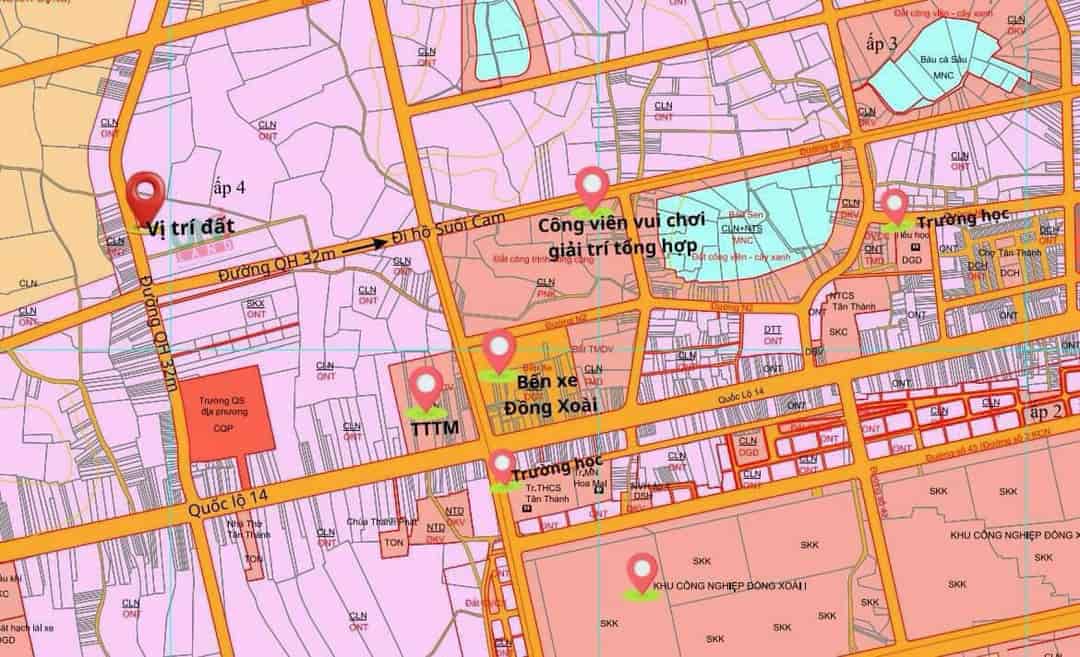 Chỉ 2.5tr/m2 sở hữu lô đất TP Đồng Xoài, tỉnh Bình Phước sắp khởi công cao tốc HCM Chơn Thành