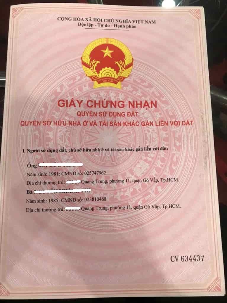 Bán nhà 42/6/5 đường 35, Hiệp Bình Chánh Thủ Đức, giá 2.9 tỷ, sổ hồng, nhà không bị dính quy hoạch