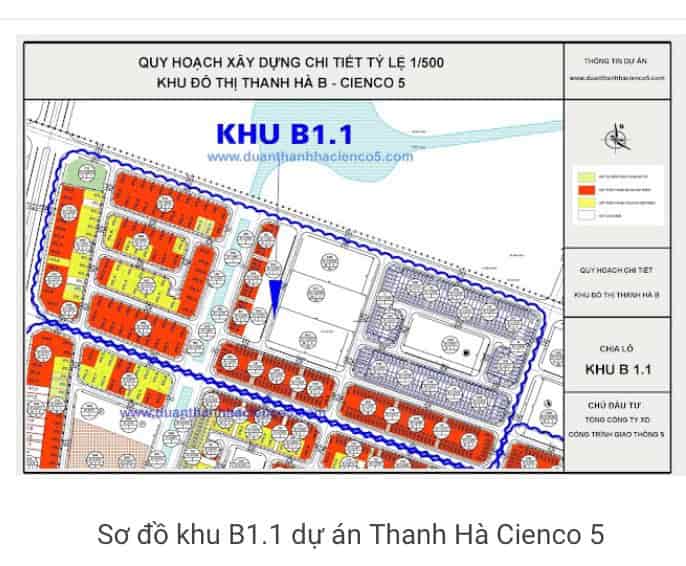 Cần bán căn góc liền kề khu đô thị Thanh Hà Cienco 5 đường Kiến Hưng, Phường Kiến Hưng, Quận Hà Đông, Hà Nội