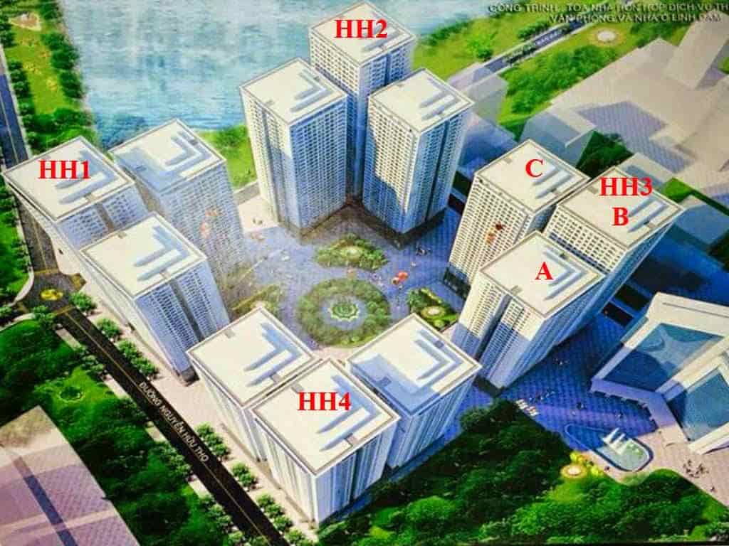 Cần bán căn hộ 4134 HH2A khu đô thị Linh Đàm, đường Linh Đường, phường Hoàng Liệt, quận Hoàng Mai, Hà Nội