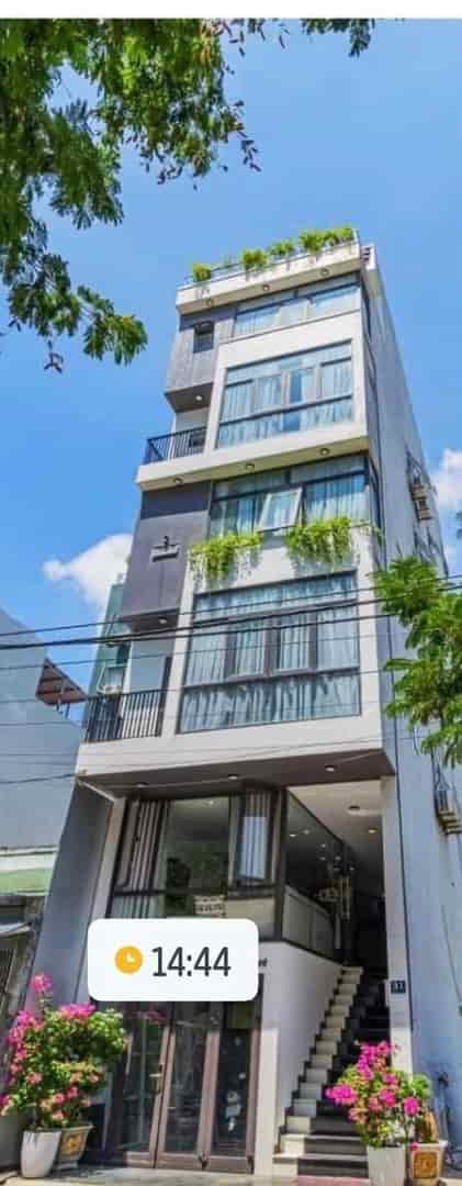 Tòa nhà 7 tầng 18 phòng trung tâm Hải Châu thu nhập 900tr/năm pccc thang máy và tầng hầm đầy đủ