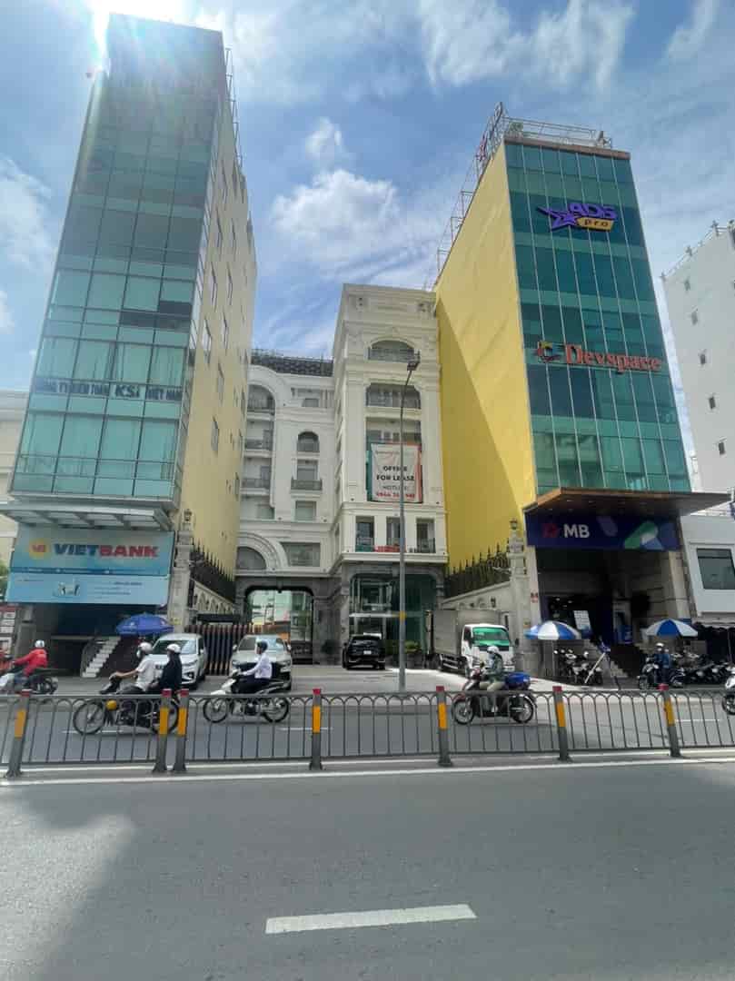 Bán building mặt tiền KD đường Phạm Viết Chánh, Q.1, DT:7mx17m, kc:hầm, 8 lầu, giá:77 tỷ