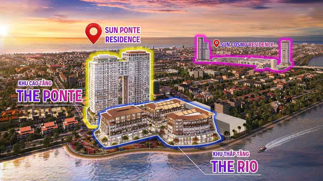 Nhận ký gửi chung cư The Ponte thuộc khu dự án Sun Ponte Residence Đà Nẵng