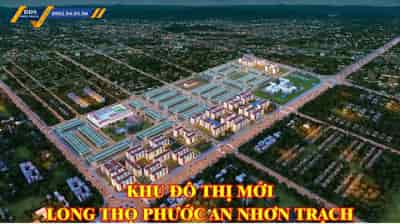 Bán nền đất mặt tiền đường Lê Hồng Phong LG53m thuộc dự án Hud Nhơn Trạch, DT 90m2, full thổ cư.