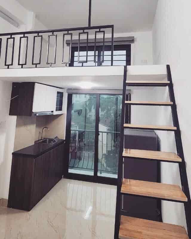 Cho thuê CCMN ngõ 267 Chợ Phùng Khoang, Nam Từ Liêm 30m2 Studio gác xép full nội thất thang máy