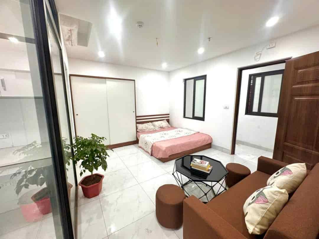 Khai trương CCMN 750 Kim Giang Thanh Trì 30m2 1N1B thang máy cửa sổ full nội thất ở ngay gần chợ