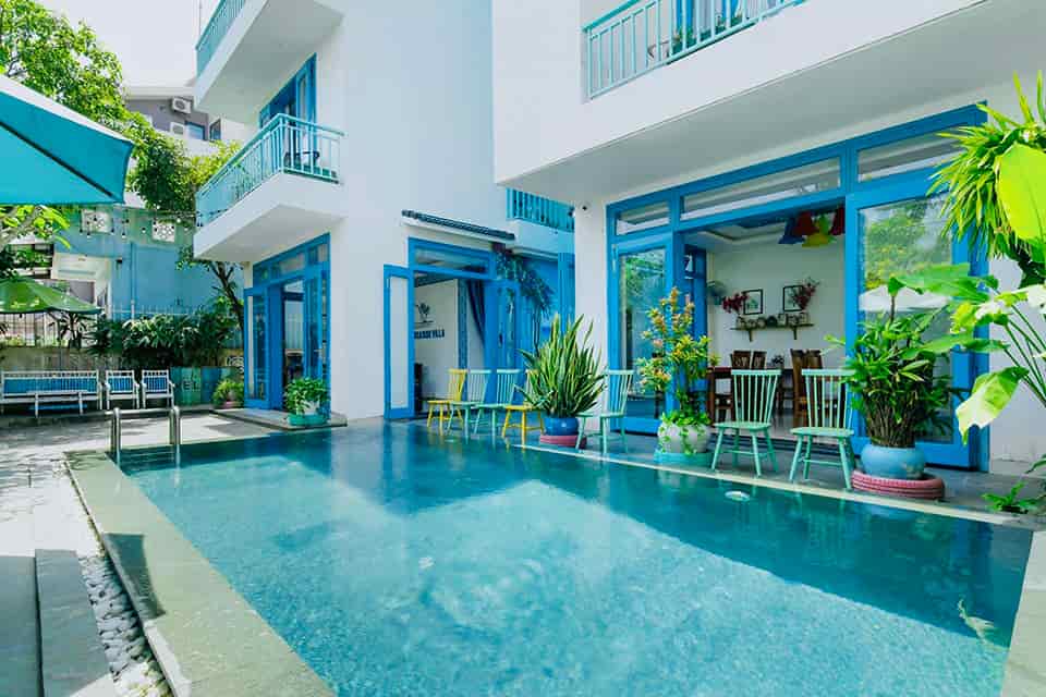 Siêu phẩm villa 2 tầng, gần bán đảo Sơn Trà, 180m2, hồ bơi, chỉ 13.x tỷ
