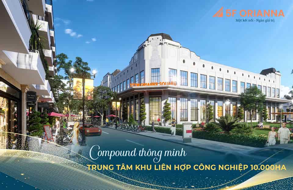 Cơ hội sở hữu đất nền tại dự án 5F Oriana, khu Compound Thông Minh, Phú Giáo, Bình Dương