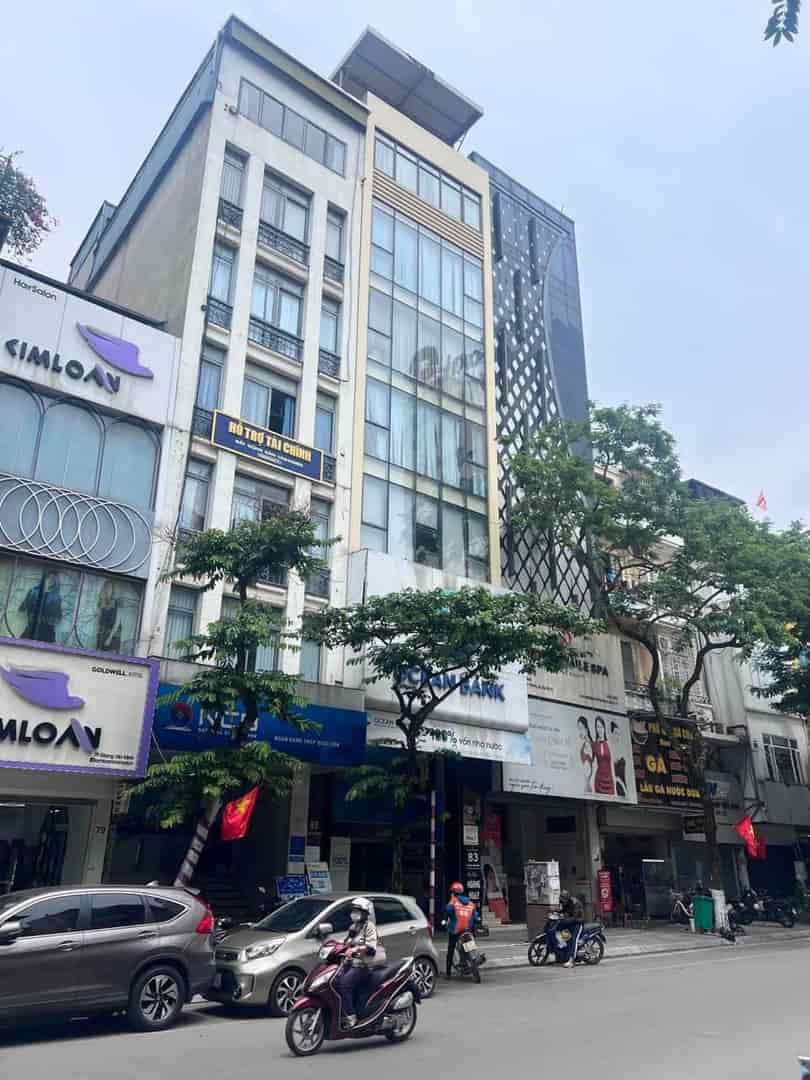 Mặt phố cực vip MP Giang Văn Minh, Đội Cấn, Kim Mã, 85m2, 10 tầng, MT 6m, 68 tỷ