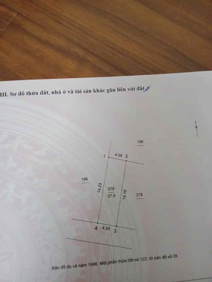 Bán đất Hà Đông 58m2, nở hậu thuận tiện kinh doanh, đường thông thoáng, ô tô đỗ cửa ngày đêm, giá 3,9 tỷ