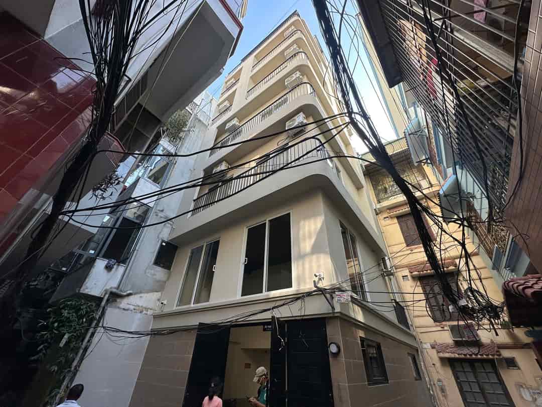 Siêu phẩm tòa apartment lô góc xây mới 82m2, 16P tại Thái Hà cách mặt phố 50m