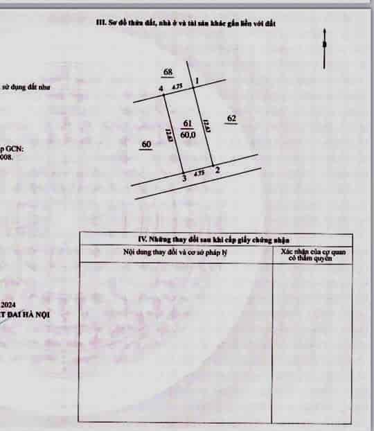 Tòa apartment xây mới ở Văn Trì, Cầu Diễn, ô tô vào nhà, DT 1 tỷ/năm