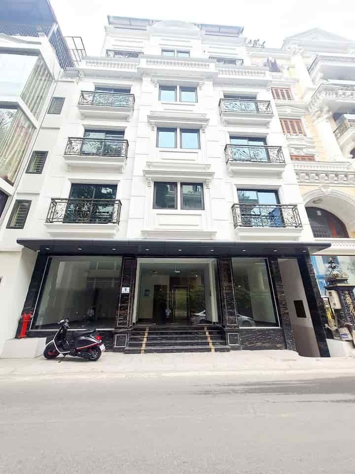 Bán tòa căn hộ dịch vụ 9 tầng, mặt tiền 10m, đẹp nhất phố Linh Lang, Ba Đình