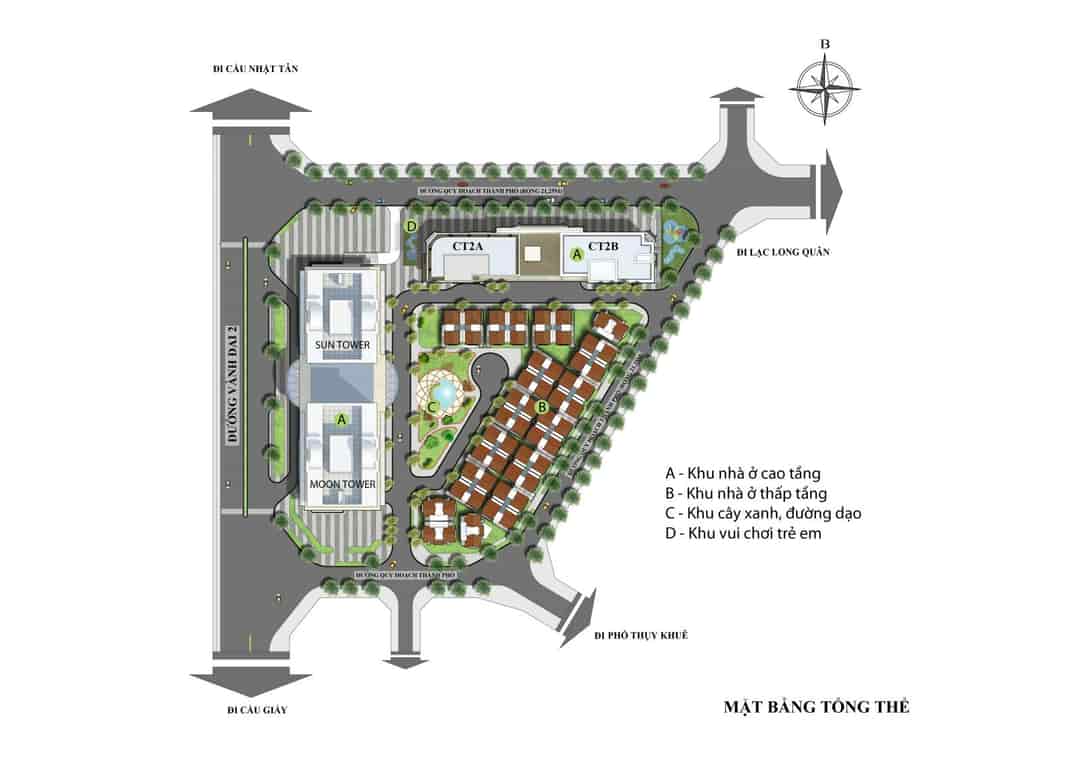 LK HDI Tây Hồ, DT 135m2, 4T, MT 8,5m, giá tốt nhất chỉ 32,5 tỷ.