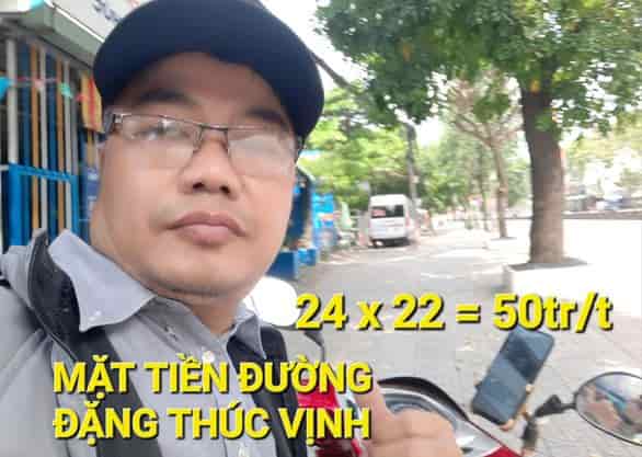 Cho thuê mặt tiền Đặng Thúc Vịnh 24x30m, 50tr/th Hóc Môn Tp.HCM