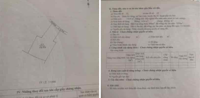 Cần bán lô đất vị trí đẹp tại xã Tản Lĩnh, huyện Ba Vì, Hà Nội